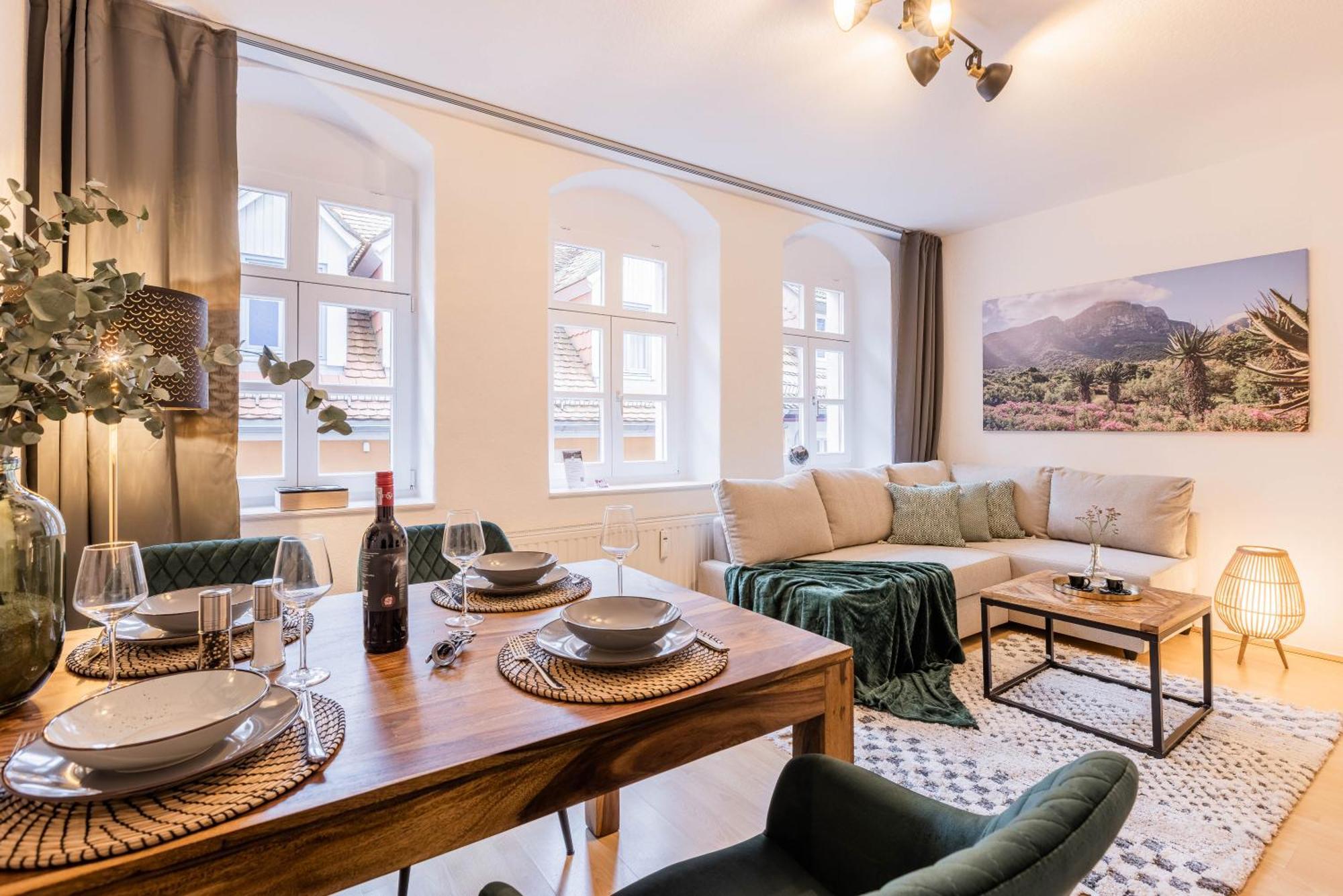 Fynbos Apartments In Der Altstadt, Frauenkirche, Historisch, Parkplatz Meißen Værelse billede